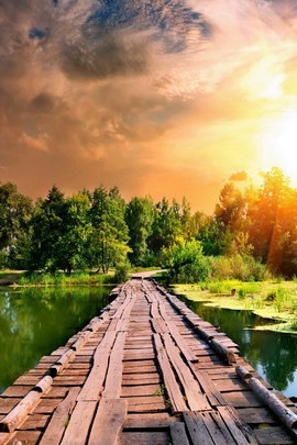 Serenity at Dusk: A Nat..