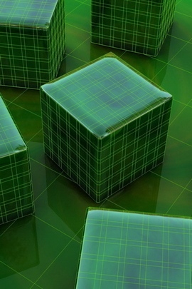 Cube Shape Surface Gloss Plastic 28031 720x1280