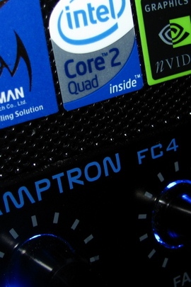 Zalman Core 2 Quad หน่วยระบบคอมพิวเตอร์ Nvidia