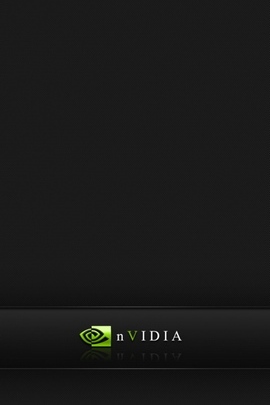 Nvidia Firm Green Black Logo 26283 720x1280
