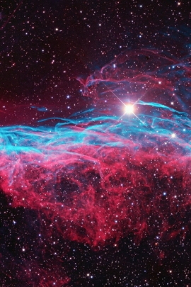 Cosmic Canvas: A Dance of Colors in Space 🌌✨