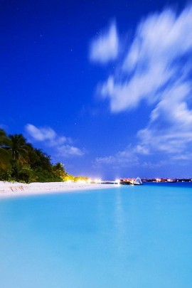 Calm Blueish Sea