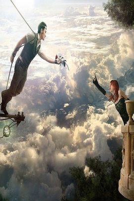 Reaching for Love in the Clouds 🌥️❤️