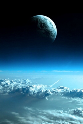 Celestial Serenity: A Glimpse of Earth