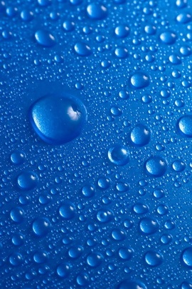 Ocean of Blue: A Macro Perspective on Nature's Gems 🌊💧