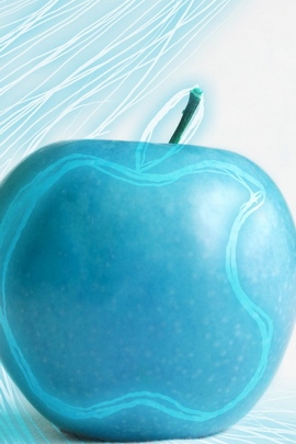App Storm Apple Mac Blue White Line 8076 720x1280
