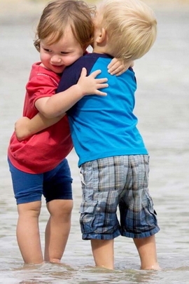 Embracing Love: A Splash of Joy 💖🌊