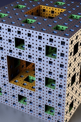 Cube Fractal Mandelbrot 68447 720x1280