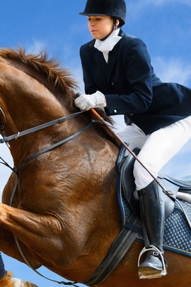 Jockey Horse Whip Jump Sky 25547 720x1280