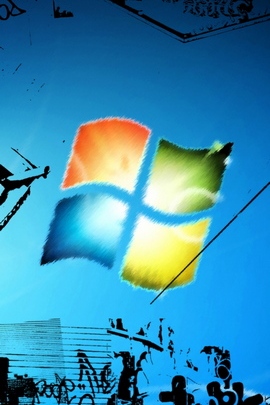 Wektor w systemie Windows Wzór tła Logo 26146 720x1280