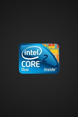 Processor Cpu Intel Core Blue Black Logo 32984 720x1280