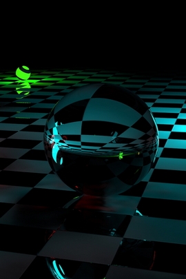 Mystical Reflections: A 3D Dreamscape