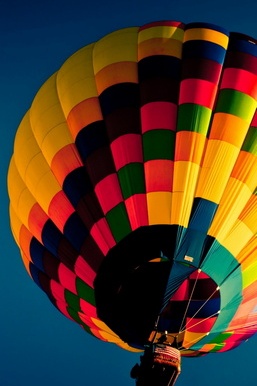 Soaring Colors: A Journey Above