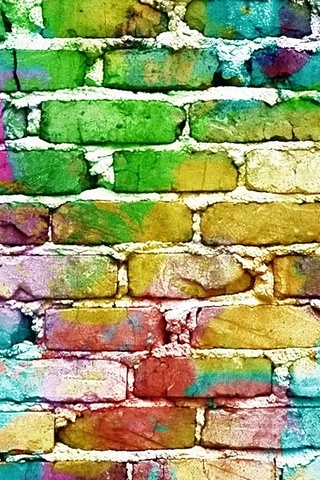 Vibrant Expressions: The Colorful Wall