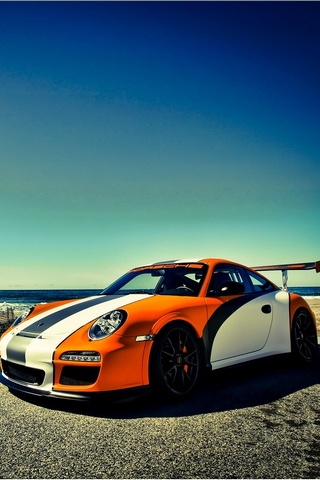 Porsche arancione