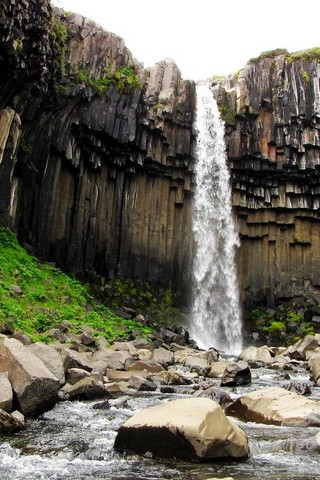 Syartifoss Waterfall