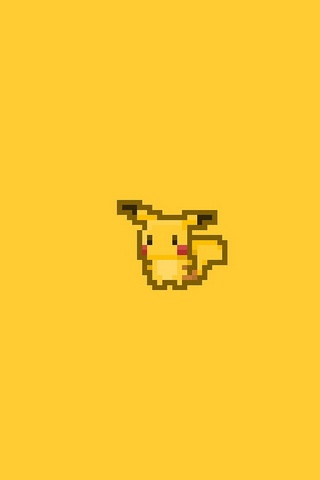 Pixelated Pikachu