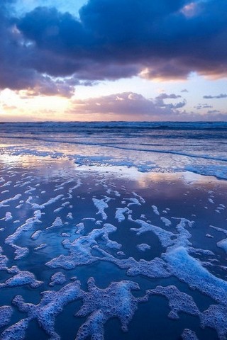 Ocean Waves Foam