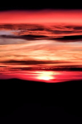 Reddish Sunset