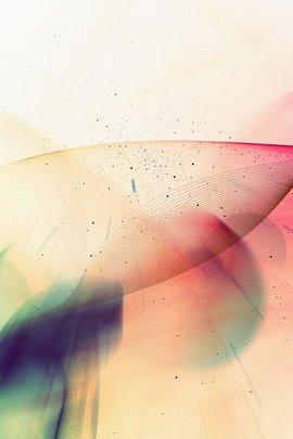 Dreamy Light Waves: A Modern Abstract