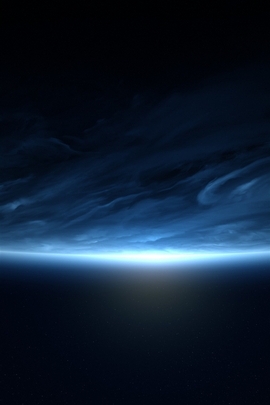 Luce sotto il pianeta