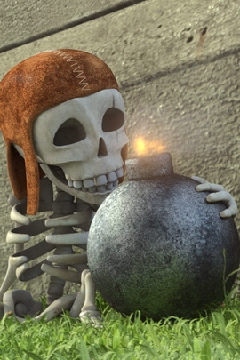 Explosive Fun with the Clash of Clans Wall Breaker! 💣👻