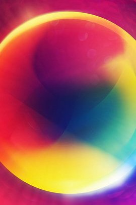 IPhone6 Rainbow Circle
