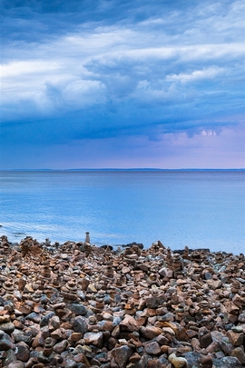 Rock Stone Beside Sea