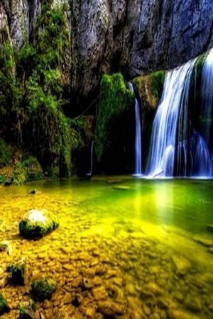 Calm Waterfall