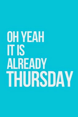 Thursday Vibes: Almost the Weekend! 🎉