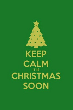 Keep Calm Christmas Poster