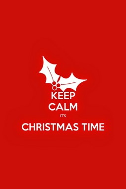 Keep Calm Christmas Poster