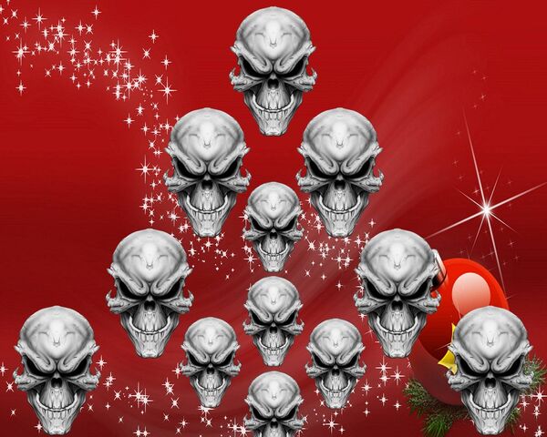 Christmas Santa Skull with Goggles and Candy Cane Stock Image  Image of  gift skull 163769679
