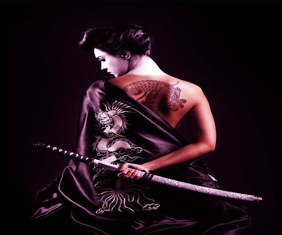 Samurai Lady Wallpaper - Download to your mobile from PHONEKY