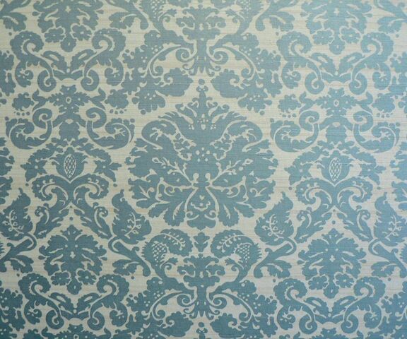 Serenity in Light Blue: A Damask Delight Wallpaper - Download to your ...