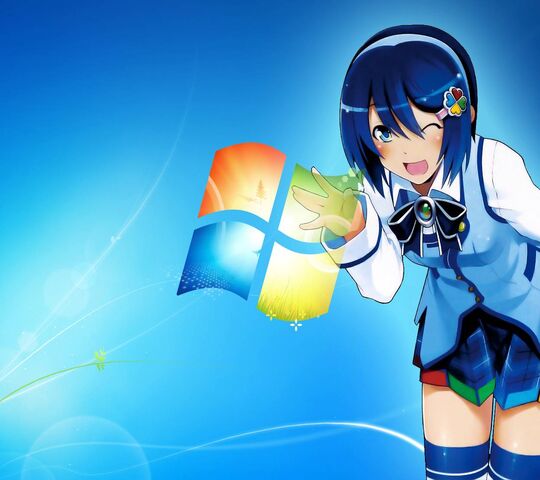 Windows Girl Wallpaper - Download to your mobile from PHONEKY