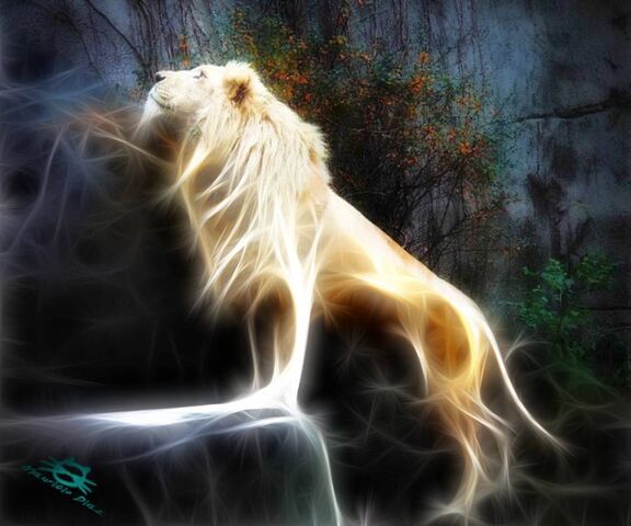 Majestic Whispers of the Fractal Lion 🦁 ✨