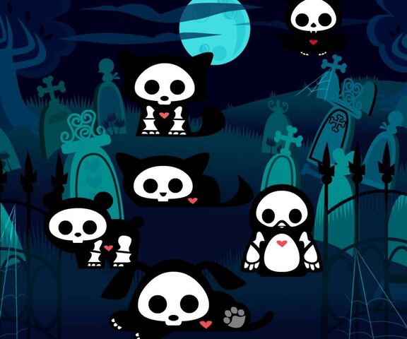 Skelanimals Wallpaper by katia88 on DeviantArt