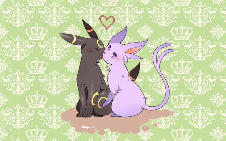 Espeon and Umbreon L Wallpaper  Download to your mobile from PHONEKY