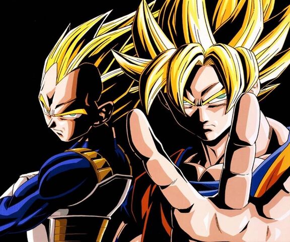 ドラゴンボール、孫悟空とベジータ 伝説のサイヤ人対決⚔️ ✨壁紙 - PHONEKYから携帯端末にダウンロード