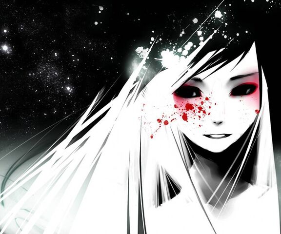 Girl Blood Smile Wallpaper - Download to your mobile from PHONEKY