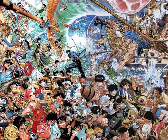 Shonen Jump wallpaper by strifeexcalibu  Download on ZEDGE  3e5a