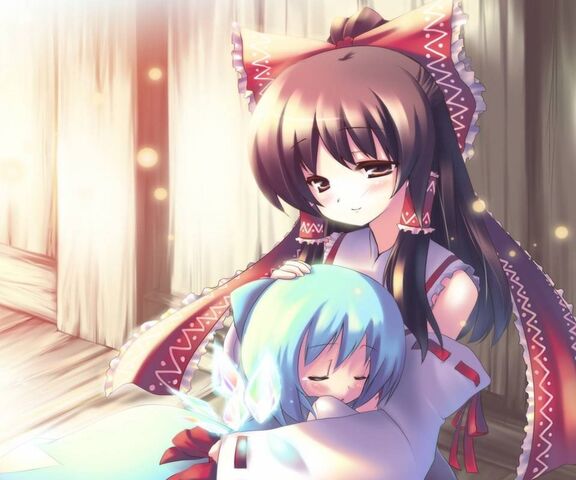Touhou- Reimu Cirno Wallpaper - Download to your mobile from PHONEKY
