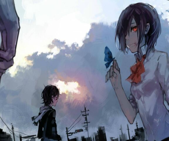 Desktop Wallpaper Ken Kaneki, Touka Kirishima, Anime, Tokyo Ghoul, Rain, Hd  Image, Picture, Background, 11a70d