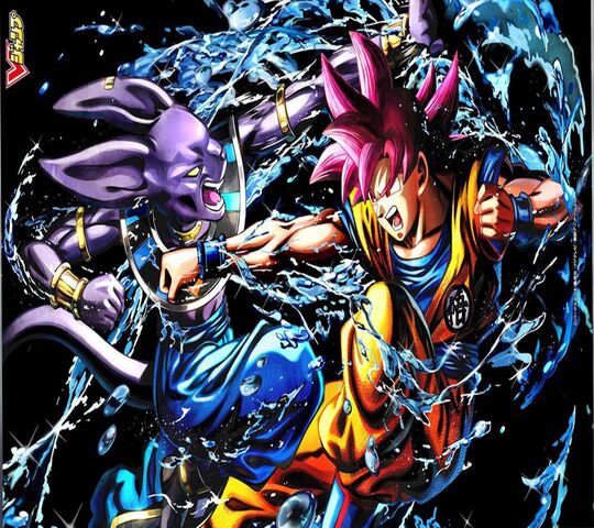 Goku Vs Beerus Wallpaper - Download to your mobile from PHONEKY