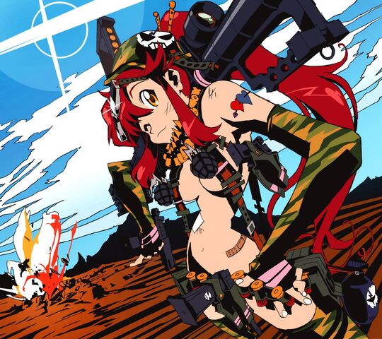 Tengen toppa gurren lagann yoko littner wallpaper  3360x1251  19787   WallpaperUP