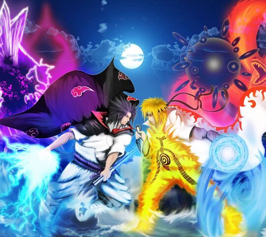 Sasuke vs Naruto là một trong những trận đấu gay cấn nhất của bộ truyện Naruto. Bạn có thể tải xuống ảnh nền về trận đấu này để sử dụng làm hình nền cho điện thoại hoặc máy tính của mình. Hãy cùng đến xem và cảm nhận trận chiến giữa hai nhân vật siêu năng lực này.