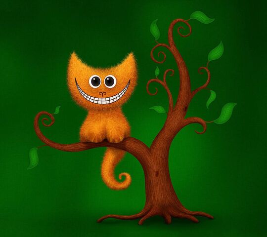 チェシャ猫壁紙 Phonekyから携帯端末にダウンロード