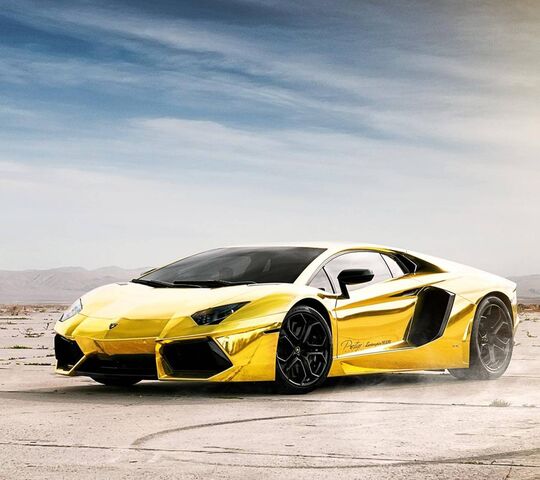 Gold Lamborghini Wallpaper - Download to your mobile from PHONEKY