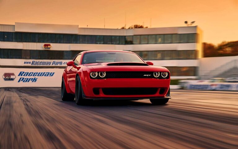 Dodge Challenger: The Beast on the Track 🏁🔥 Wallpaper - Download to ...